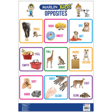 WALL CHART - OPPOSITES - MARLIN